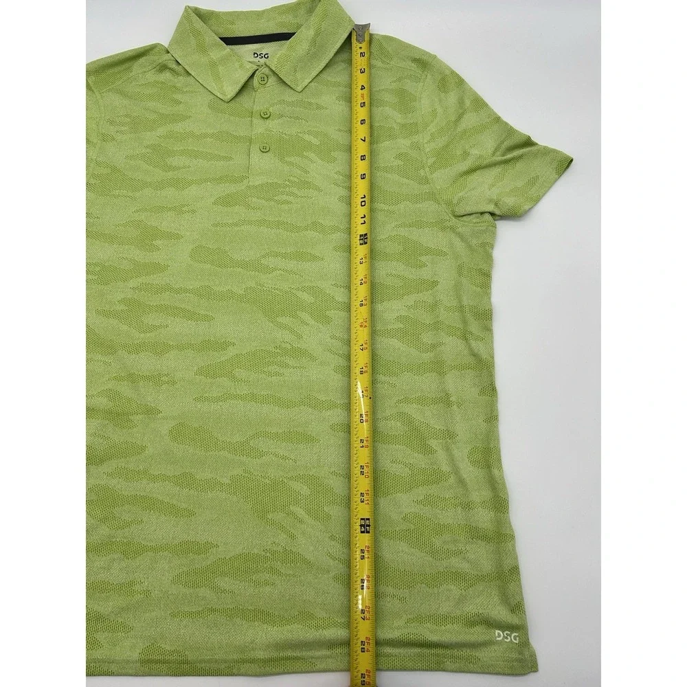 DSG Men's Short Sleeve Polo Shirt Green‎ NWT Size Large